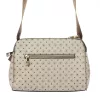 BRICIOLE 4109# bézs rostbőr táska 10 x 19 x 29 cm