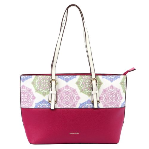 Pierre Cardin MS148 1005 magenta női shopper táska 42 x 26 x 16 cm