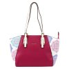 Pierre Cardin MS148 1006 magenta női shopper táska 40 x 25 x 12 cm