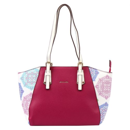 Pierre Cardin MS148 1006 magenta női shopper táska 40 x 25 x 12 cm
