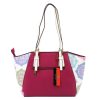 Pierre Cardin MS148 1006 magenta női shopper táska 40 x 25 x 12 cm