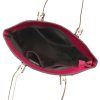 Pierre Cardin MS148 1006 magenta női shopper táska 40 x 25 x 12 cm