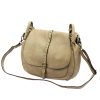 VS 006 taupe női bőr válltáska, oldaltáska 36 x 30 x 14 cm
