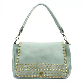   VS 007 barna női bőr kézitáska, válltáska, oldaltáska 28 x 17 x 10 cm