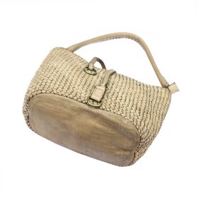   VS 008 krém női bőr kézitáska, oldaltáska 29 x 20 x 14 cm