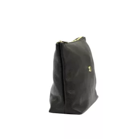   Gregorio COSMETICS-004   fekete női bőr kozmetikai táska 29 x 19 x 10 cm