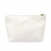 Gregorio COSMETICS-005   fehér női bőr kozmetikai táska 21 x 13 x 8 cm