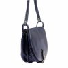 Florence 8863 M navy női bőr válltáska, oldaltáska 26 x 20 x 11 cm