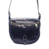 Florence 8863 M navy női bőr válltáska, oldaltáska 26 x 20 x 11 cm