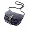 Florence 8863 M navy női bőr válltáska, oldaltáska 26 x 20 x 11 cm