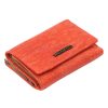 Mato Grosso 0579-50 RFID piros női bőr pénztárca 12 x 8.5 x 3 cm
