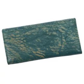   Mato Grosso 0721-30 RFID zöld női bőr pénztárca 18.5 x 9 x 3.5 cm
