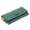 Mato Grosso 0743-30 RFID zöld női bőr pénztárca 18.5 x 9 x 3.5 cm