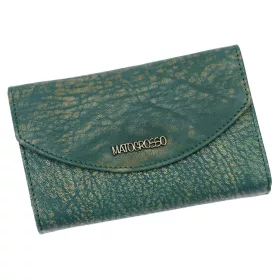   Mato Grosso 0744-30 RFID zöld női bőr pénztárca 15.5 x 9.5 x 4 cm