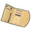 Mato Grosso 0744-30 RFID zöld női bőr pénztárca 15.5 x 9.5 x 4 cm