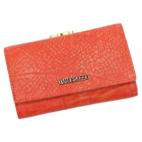   Mato Grosso 0948-50 RFID piros női bőr pénztárca 14.5 x 9.5 x 4 cm