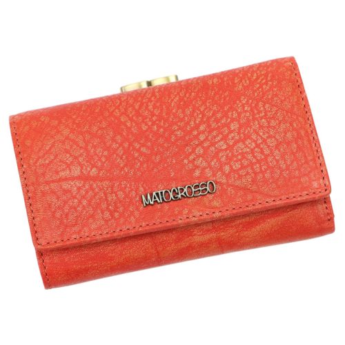 Mato Grosso 0948-50 RFID piros női bőr pénztárca 14.5 x 9.5 x 4 cm