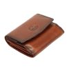 EL FORREST 942-29 RFID barna férfi bőr pénztárca 9.5 x 7.5 x 2.5 cm