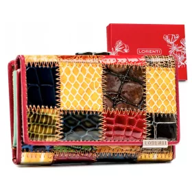   Lorenti 86303-SQUARE többszínű bőr női pénztárca 12.5x8x2.5 cm