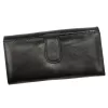 PATRIZIA IT-122 RFID fekete női bőr pénztárca 19.5 x 10 x 4 cm