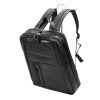Pierre Cardin YS12 200120 fekete bőr hátizsák 33 x 42 x 13 cm