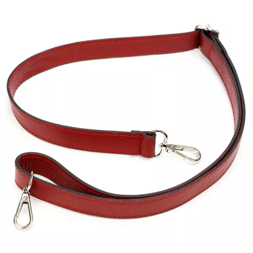 Gregorio pasek do torebki bordó marhabőr kiegészítő 119 x 2.3 cm