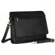Peterson PTN 1728-NDM fekete férfi bőr laptoptáska 38 x 29 x 7 cm 