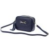 Luka 20-040 navy női bőr válltáska, oldaltáska 21 x 15.5 x 8 cm