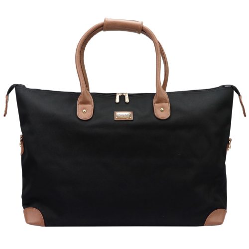 Northampton Polo Club 7032 fekete női utazótáska, shopper táska 55 x 35 x 21 cm