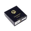 Valentini 987 3984 fekete férfi bőr pénztárca 8 x 7 x 2 cm