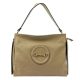 Luka 20-043 taupe női bőr válltáska, oldaltáska 31 x 25 x 12 cm