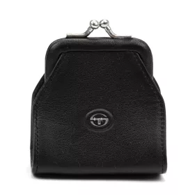   Sergio Tacchini K23 066 P434 fekete női bőr pénztárca 7.7 x 8.8 x 4.5 cm