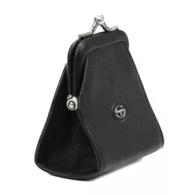   Sergio Tacchini K23 066 P434 fekete női bőr pénztárca 7.7 x 8.8 x 4.5 cm