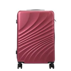 Gregorio W3002 S24 piros abs keményfalú bőrönd 61 cm