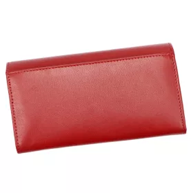   EL FORREST 576-41 RFID piros női bőr pénztárca 16 x 9 x 3 cm