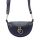 Luka 20-033 navy női bőr válltáska, oldaltáska, crossbody 25 x 16 x 10 cm