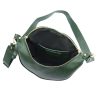 Luka 20-033 tengerkék női bőr válltáska, oldaltáska, crossbody 25 x 16 x 10 cm
