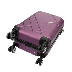   Gregorio W3015 S20 mályva abs keményfedeles kabinbőrönd 38 x 56 x 22 cm