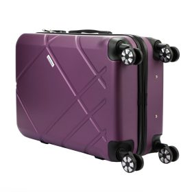   Gregorio W3015 S24 mályva abs keményfedeles bőrönd 44 x 67 x 25 cm