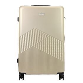   Gregorio W3028 S28 pezsgőszín abs keményfalú kabinbőrönd 50 x 77 x 29 cm