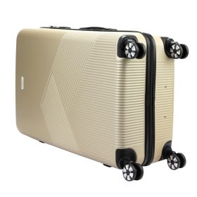   Gregorio W3028 S28 pezsgőszín abs keményfalú kabinbőrönd 50 x 77 x 29 cm