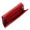 Albatross GN LW-L04 PIPE piros női bőr pénztárca 19 x 9.5 x 3 cm