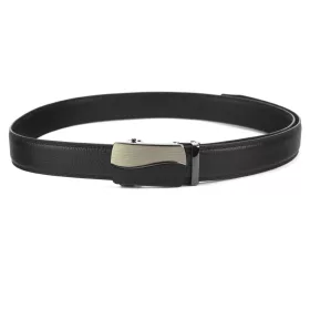   Pierre Cardin 551 HY08 fekete automata férfi bőr öv 120 x 3.5 cm