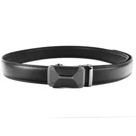   Pierre Cardin 555 HY08 fekete automata férfi bőr öv 120 x 3.5 cm