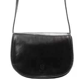   Florence 5512 fekete női bőr válltáska, oldaltáska 25 x 20 x 9 cm