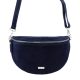 MiaMore 01-029 Z navy kék női bőr válltáska, oldaltáska, crossbody 28 x 20 x 7 cm