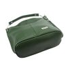 MiaMore 01-053 khaki női bőr válltáska 40 x 35 x 16 cm