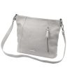 MiaMore 01-045 taupe női bőr válltáska 35 x 30 x 13 cm
