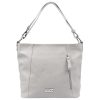 MiaMore 01-045 taupe női bőr válltáska 35 x 30 x 13 cm