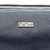 MiaMore 01-004 navy női bőr válltáska, oldaltáska 26 x 14 x 11 cm